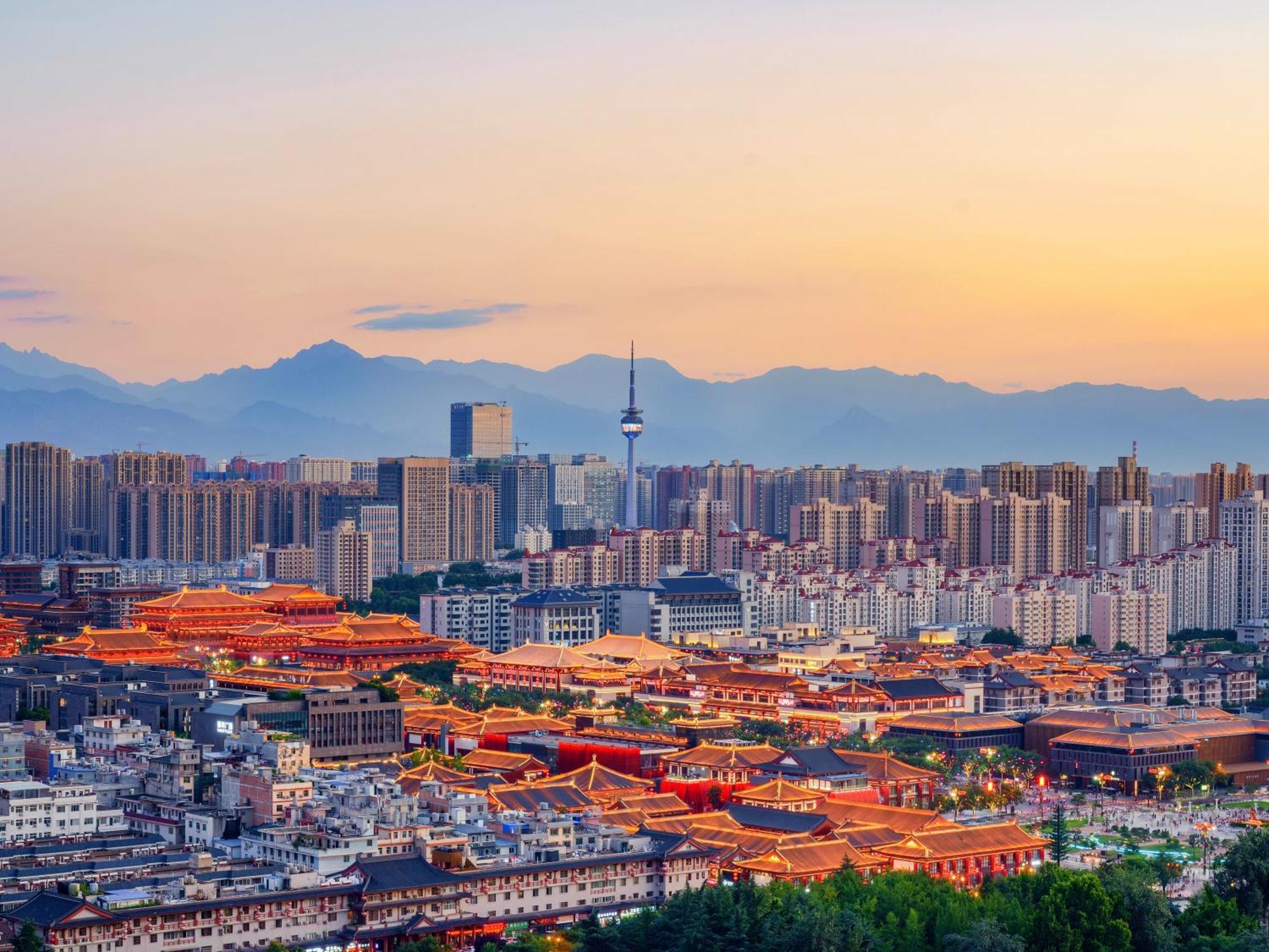 Campanile Hotel Xi'An Dayan Pagoda Datang Night City Hotel Εξωτερικό φωτογραφία