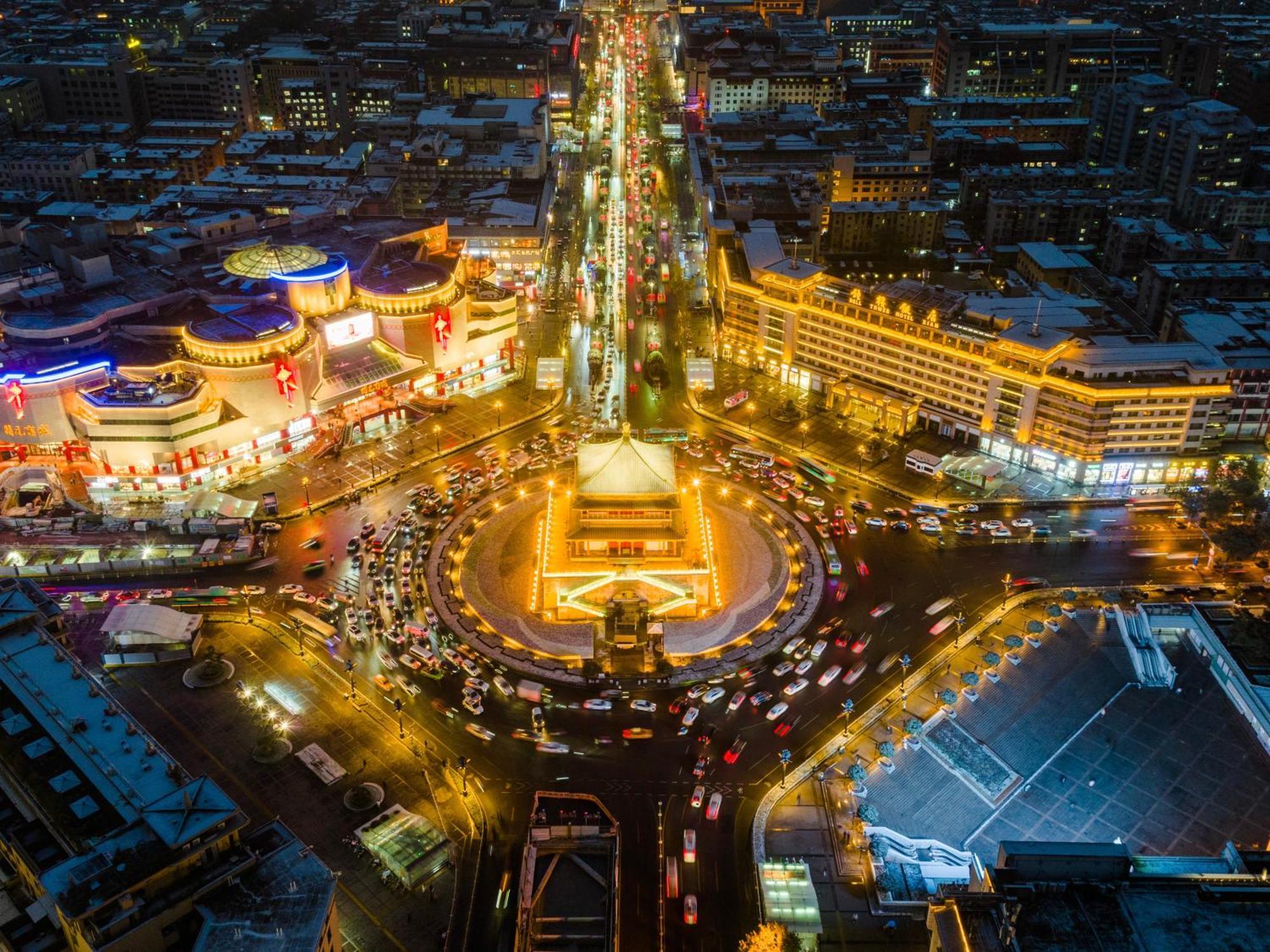 Campanile Hotel Xi'An Dayan Pagoda Datang Night City Hotel Εξωτερικό φωτογραφία